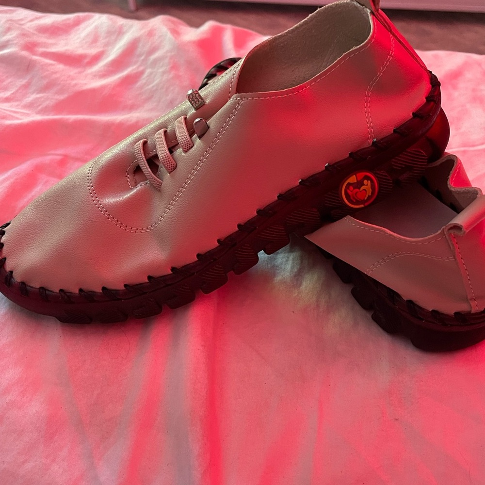Tan casual shoes